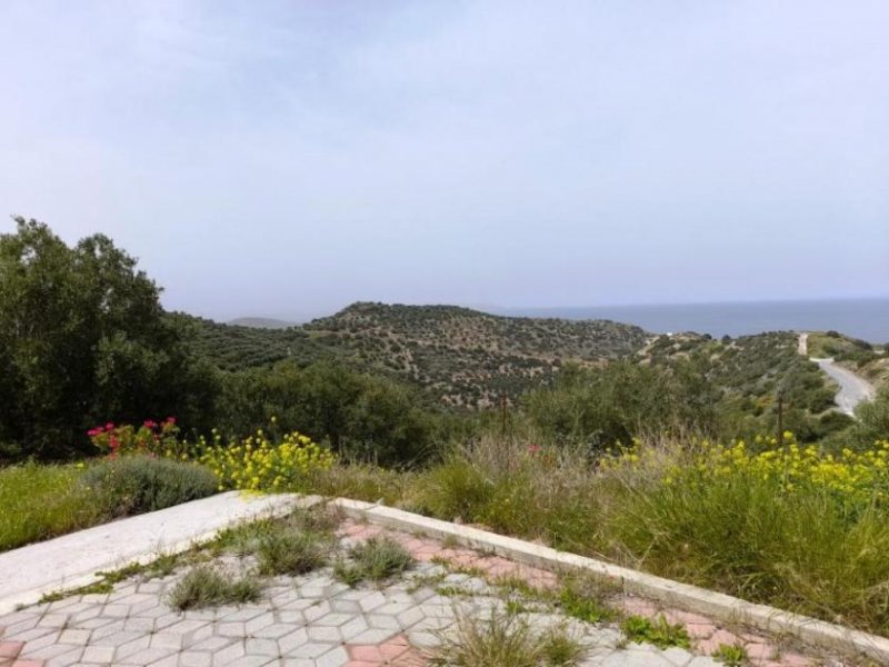 Mochlos Kreta, Mochlos: Steinhaus mit Meerblick zu verkaufen Haus kaufen